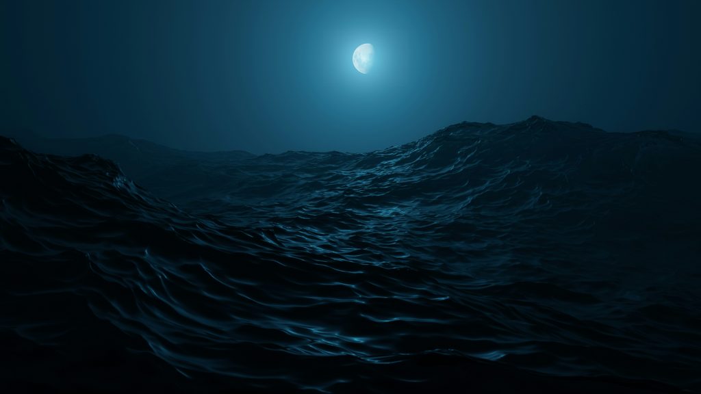 “midnight zone ocean depth illustration