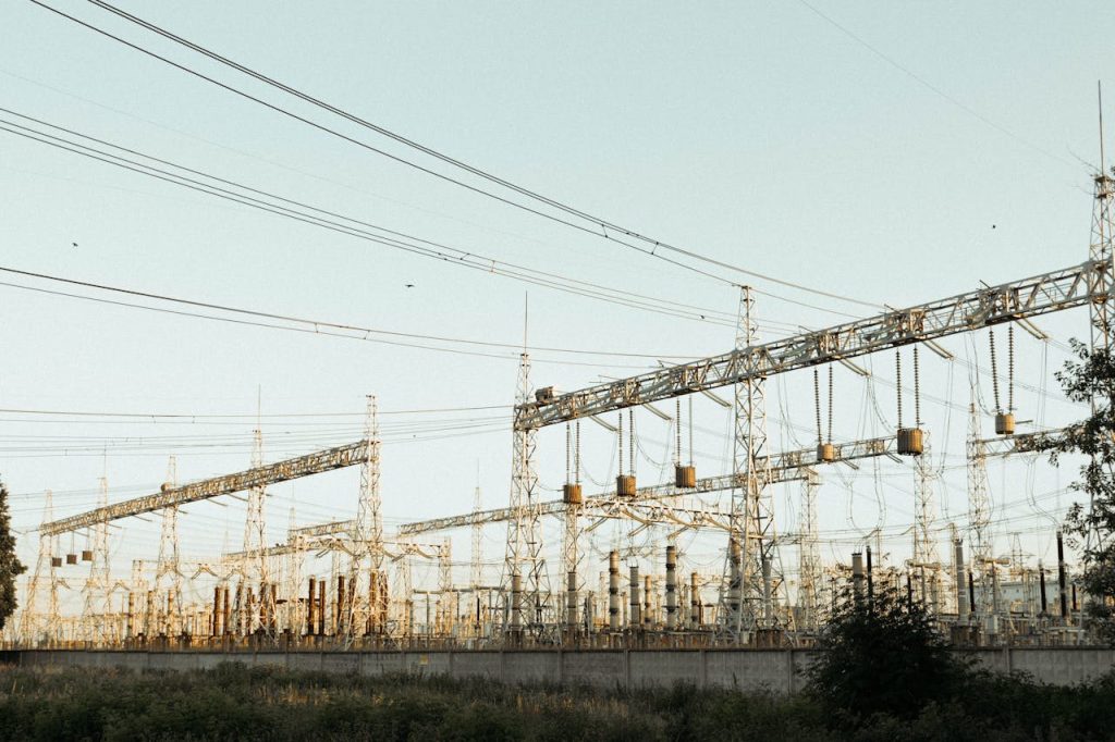 Power Distribution Substation
